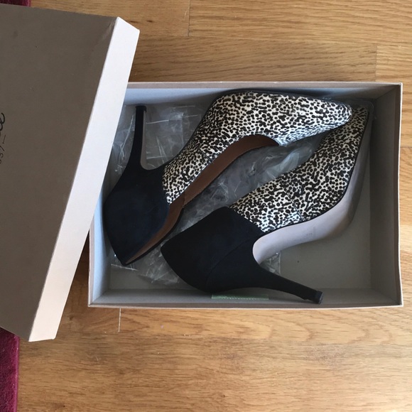 Madewell Maddie mohair speckled suede heels - Picture 2 of 10